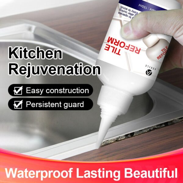 (280ml)tile reform glue tiles gap filler agent | waterproof grout sealant adhesive adhesive