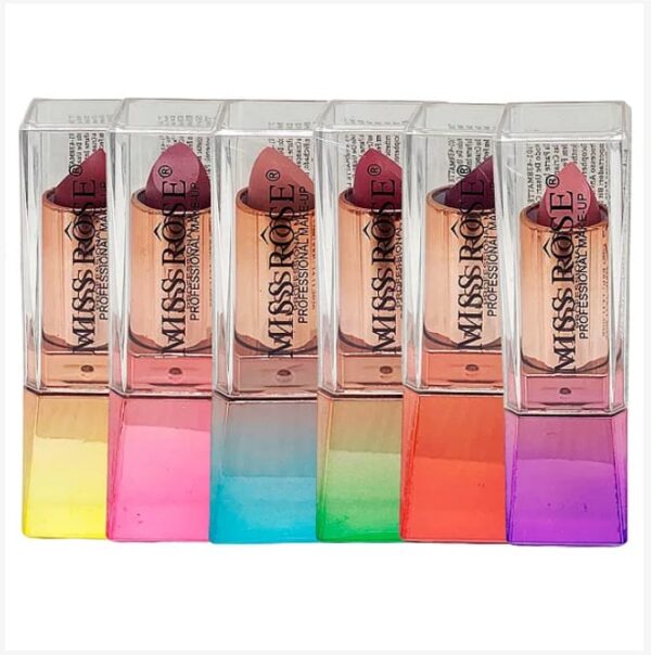 (pack of 6)matte miss rose lipstick  different color lipsticks - Image 7