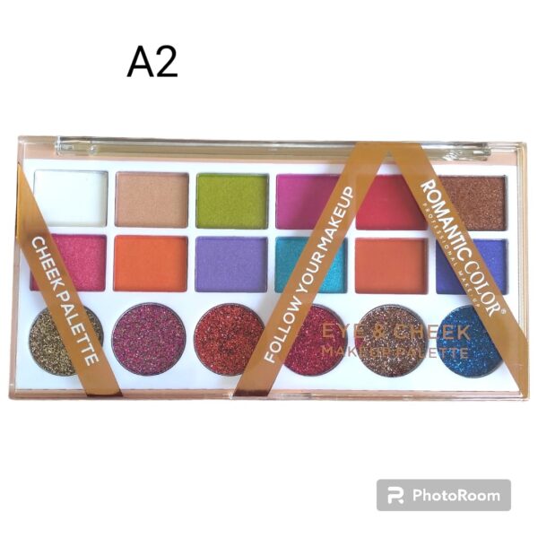 romantic color  professional makeup  eye & cheek makeup palette - Image 2