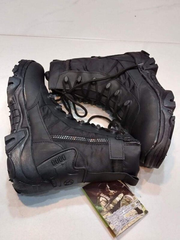men's comfortable boots, black delta