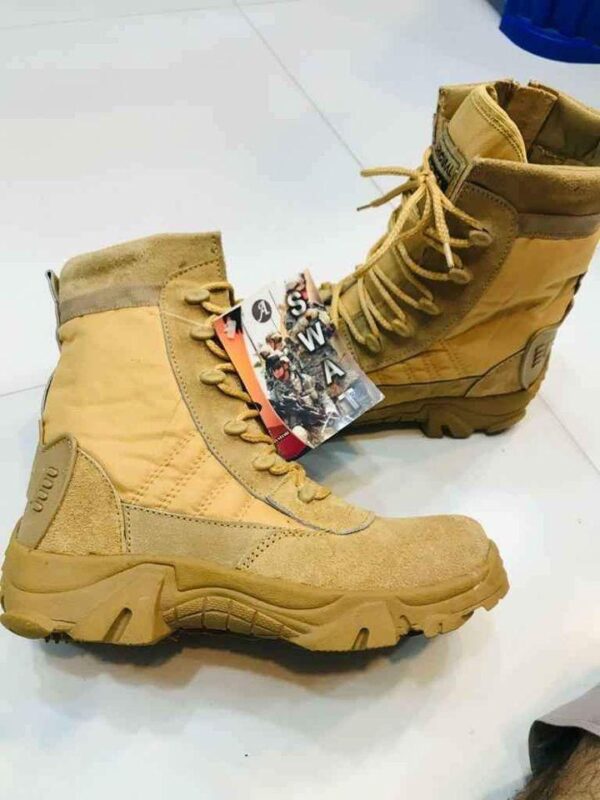men's comfortable boots, beige delta