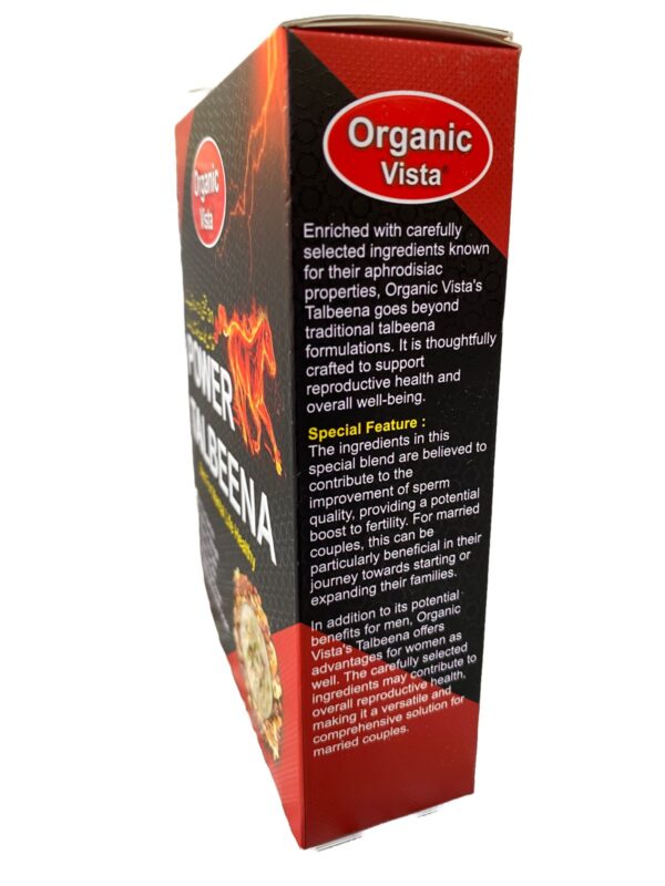 power talbeena 330gm / power talbeena with 31 ingredients / power talbeena for increasing strength, body power, strengthen bones - Image 5