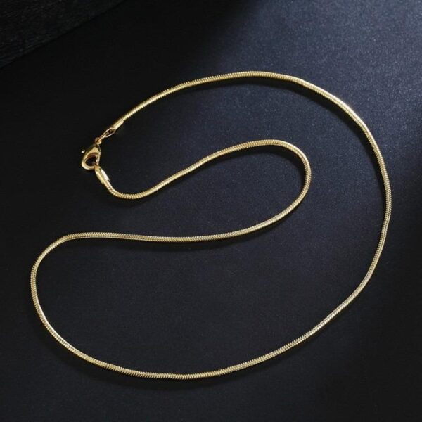 golden snake chain ,golden locket for women
