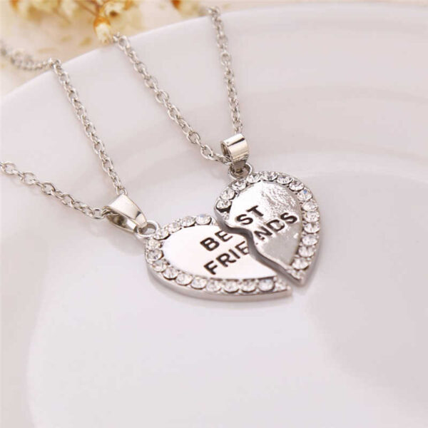 2 pairs best friend necklace - both bf - Image 4