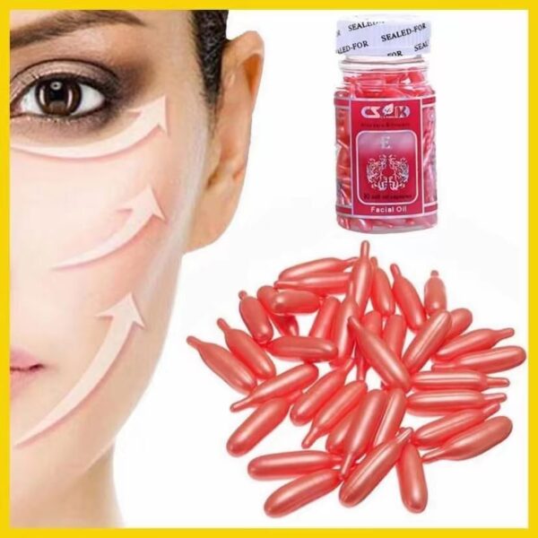 vitamin e face capsules box : (90 capsules) - Image 2