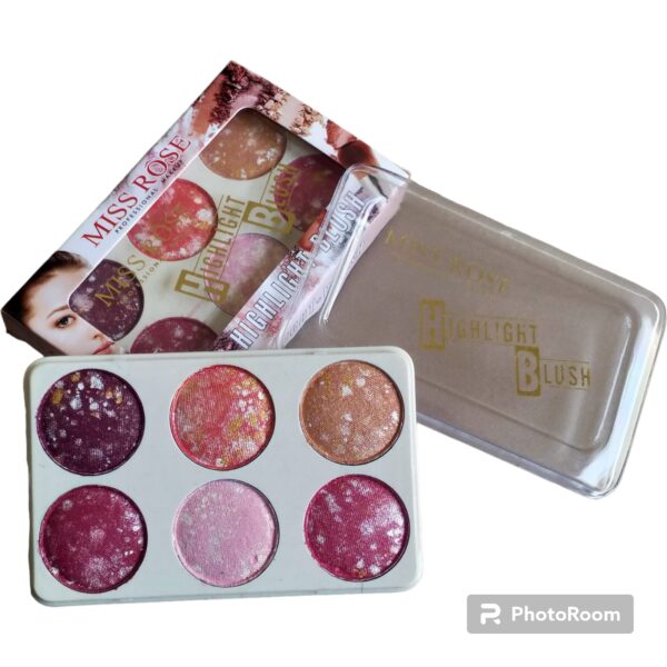 miss rose  highlight-blush 6 color - Image 2