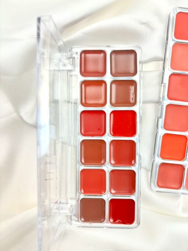 violet makup lip cream pallete | matte color lipstick palette | eyeshadow pallete (random shades) - Image 7