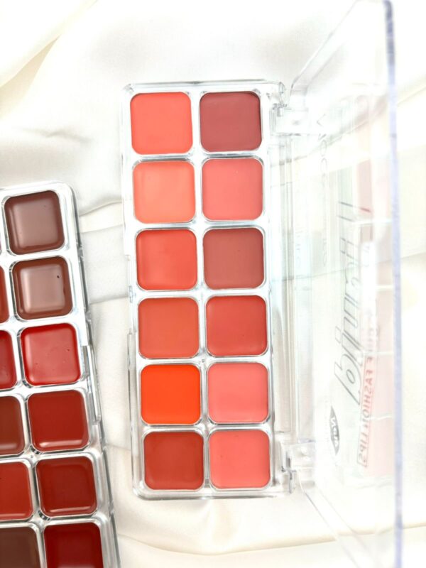 violet makup lip cream pallete | matte color lipstick palette | eyeshadow pallete (random shades) - Image 6