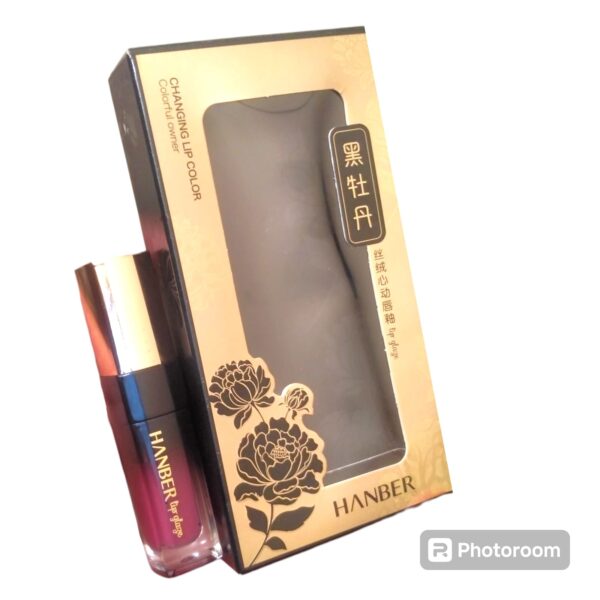 hanber lipgloss changing lip color