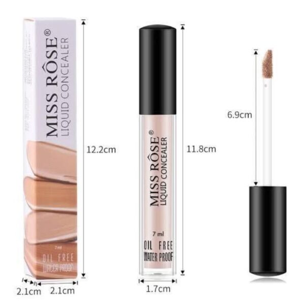 miss rose professional makeup liquid concealer - Image 2