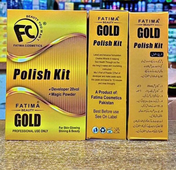 fatima beauty gold polish kit - Image 4