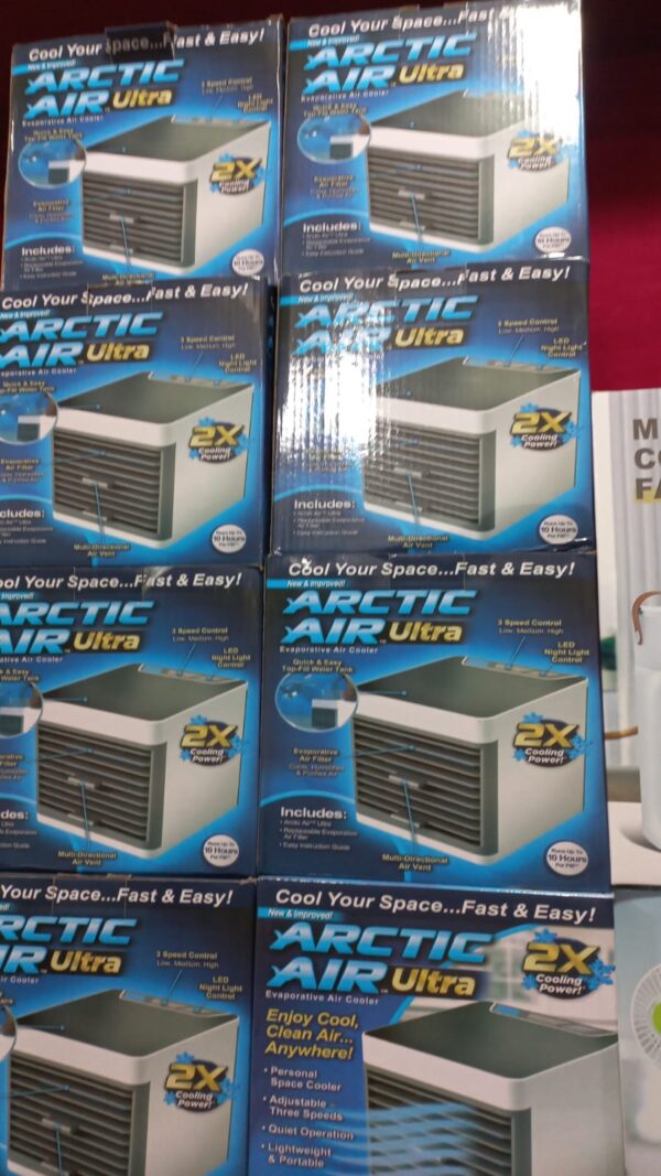 arctic air ultra portable home air cooler | portable personal air conditioner, mini usb 3 in 1 air cooler (usb operated) - Image 2