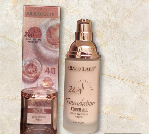 bravo lady foundation long lasting & waterproof - Image 3