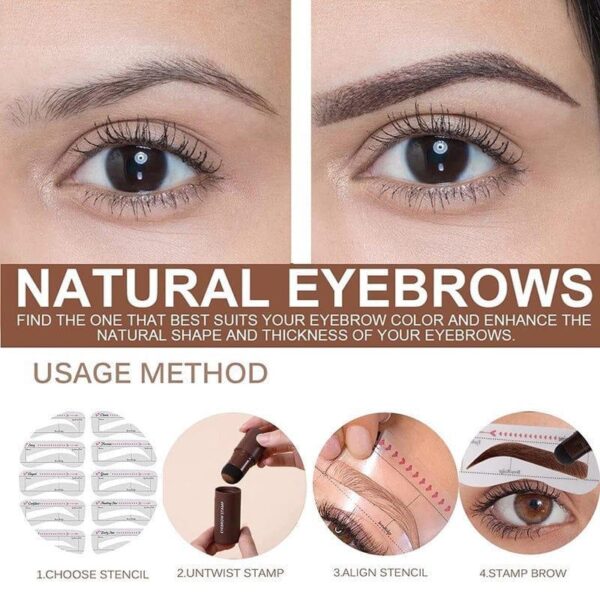 2in1 hairline & eyebrow shaping stamp - Image 4