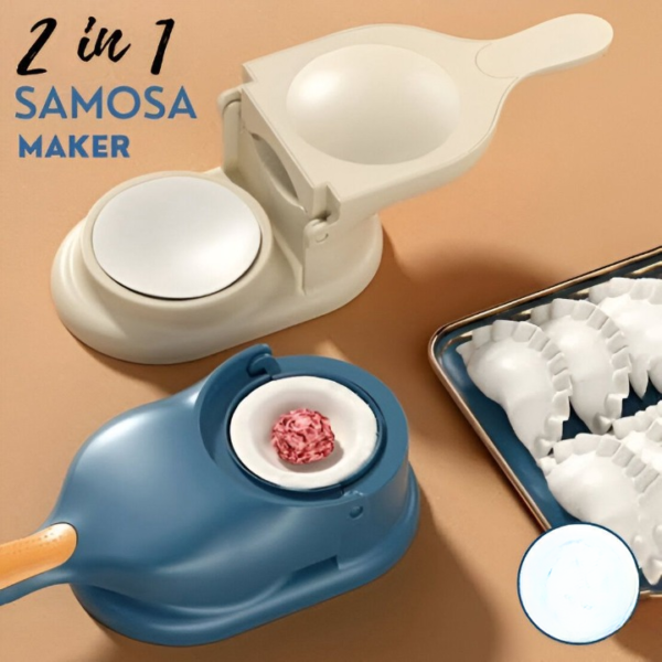 2 in 1 dumpling maker or samosa maker high quality imported dumpling (random color)
