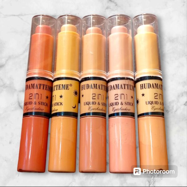 huda matteme 2 in 1  contour stick & concealer. - Image 3
