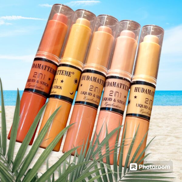 huda matteme 2 in 1  contour stick & concealer. - Image 4