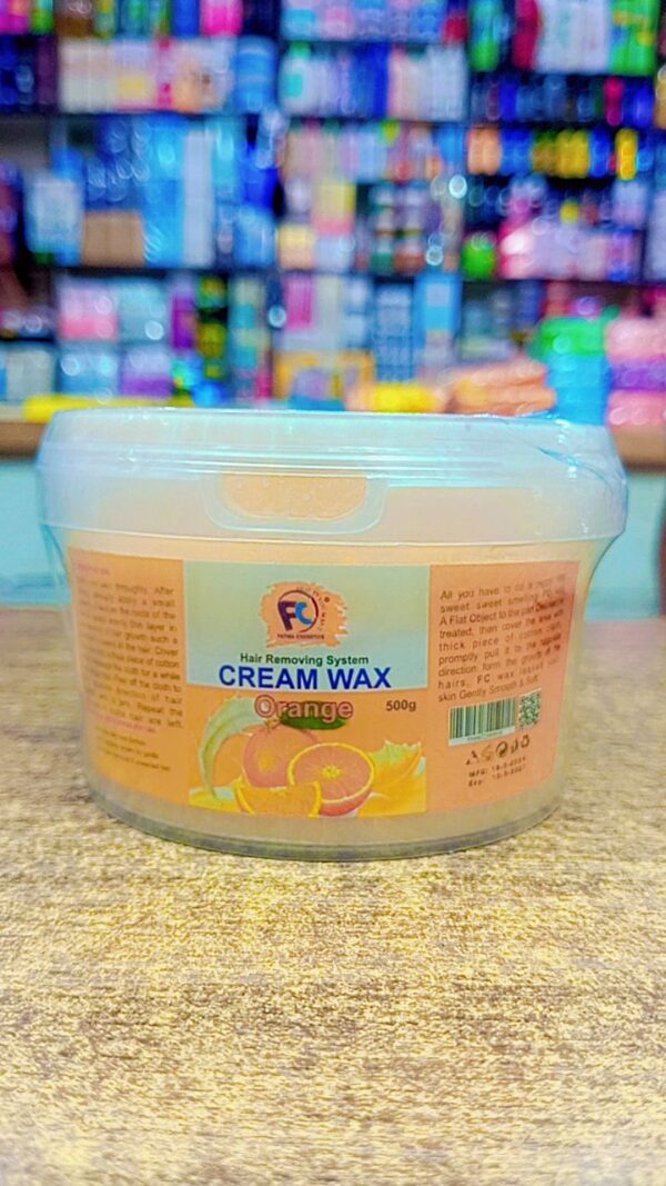 cream wax  orange 500g - Image 2