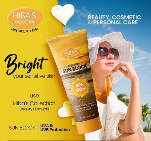 hiba's sunblock (150 ml) - Image 5