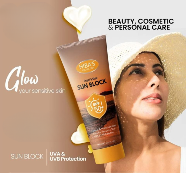 hiba's sunblock (150 ml) - Image 3