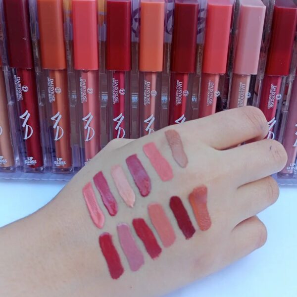 6 pcs matte 4d lipgloss | lip gloss for girls & women - Image 2