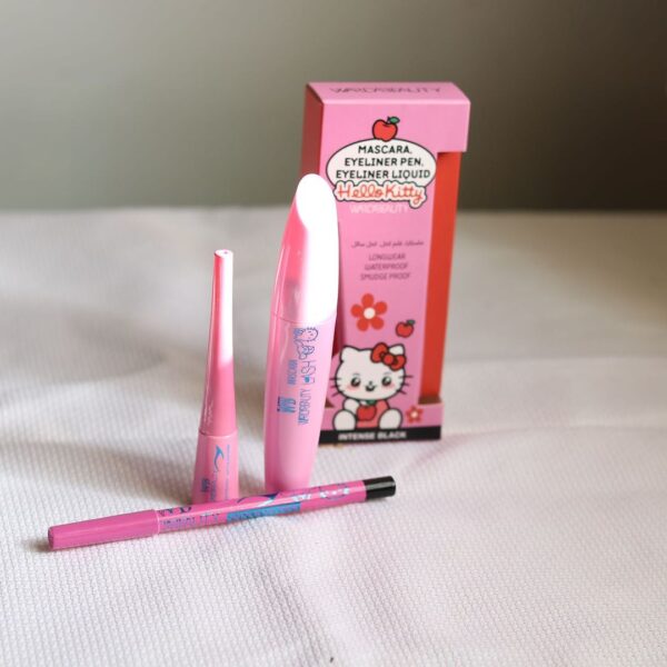 cute kitty 3 in 1 mascara, eyeliner, pencil
