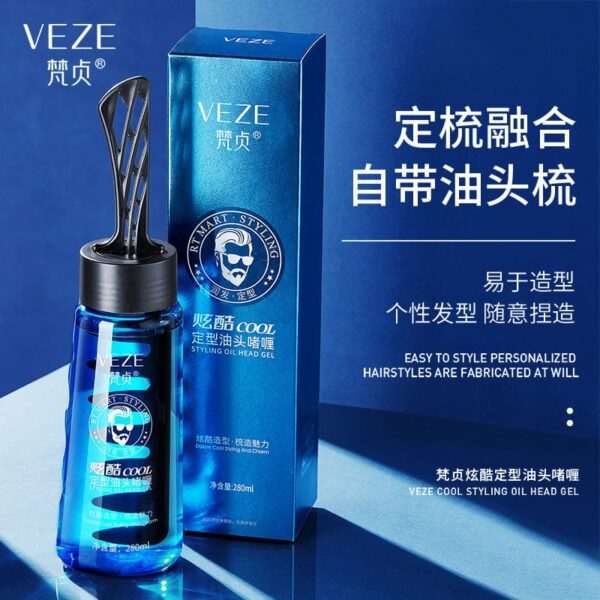 veze styling head oil gel with comb ( 280ml)