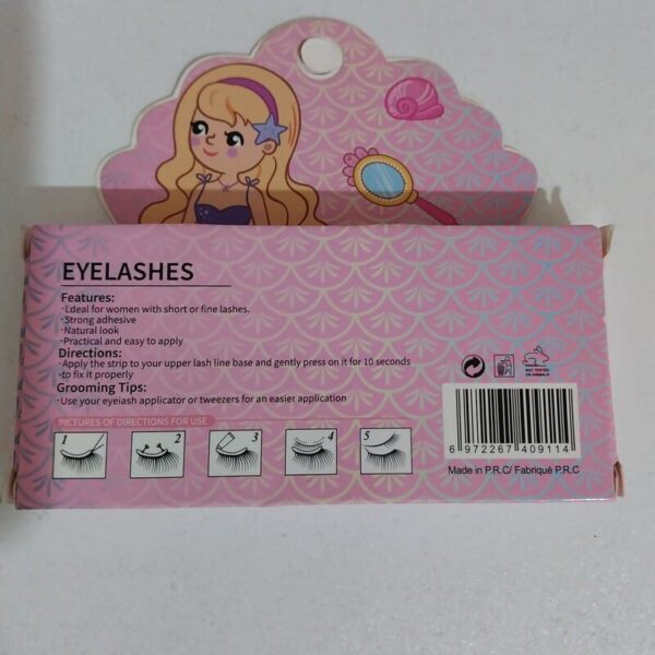 1 pair of favor beauty  3d - hand made  eyelashes - Image 6