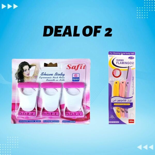 2-in-1 body razor deal for women