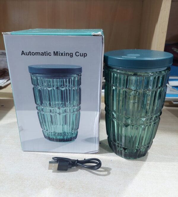 usb rechargeable automatic mixing coffee cup | portable and convenient mixer for coffee, milk powder - Image 2
