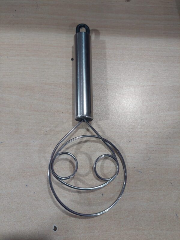 manual non stick steel flour cream  mixer beater | dough whisk mixer, kitchen baking blender tool - Image 4