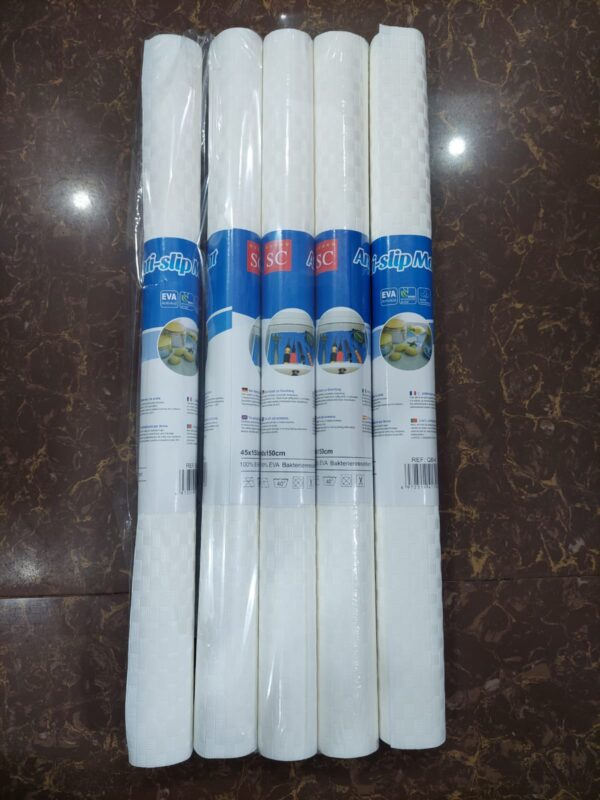 (45*150cm) texture - anti slip fridge mat, kitchen mat, drawer mat, shelf mat, table mat, almirah mat, bathrooms mat, cupboard mat (random color) - Image 11