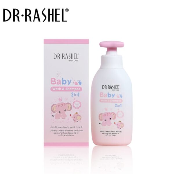 dr.rashel baby wash & shampoo 2 in 1