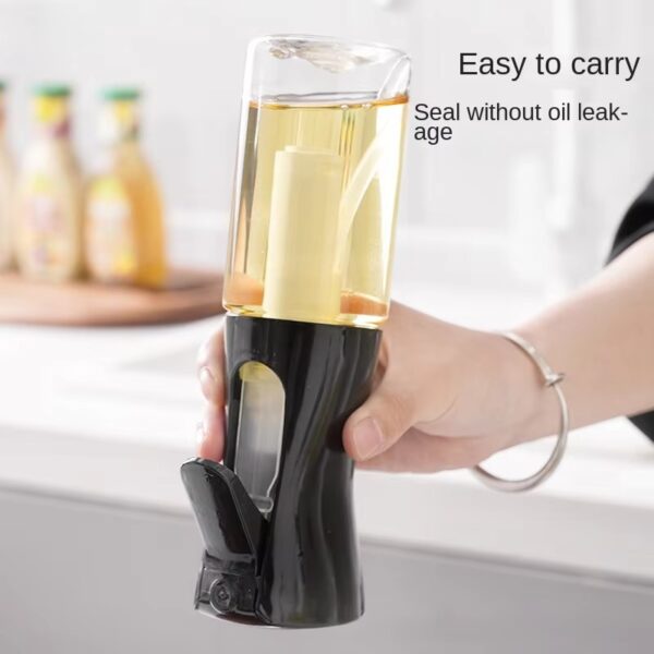 edible oil spray bottle | cooking oil atomized mist oil tank (random color) - Image 8