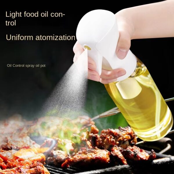 edible oil spray bottle | cooking oil atomized mist oil tank (random color)