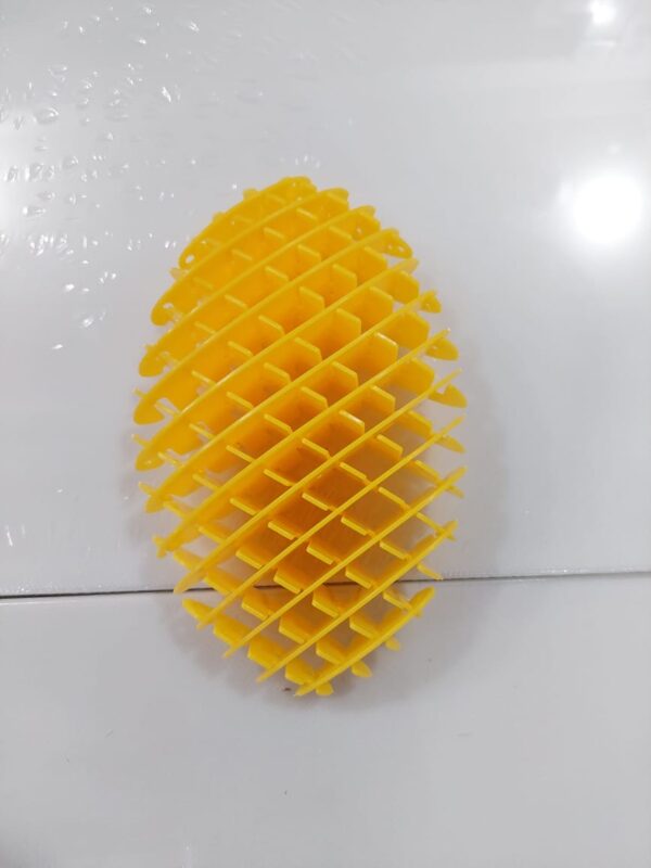 3d decompression stretch mesh toy | 3d print anti-stress magic worm | stress relief toy fidget for kids adults, students (random color) - Image 2
