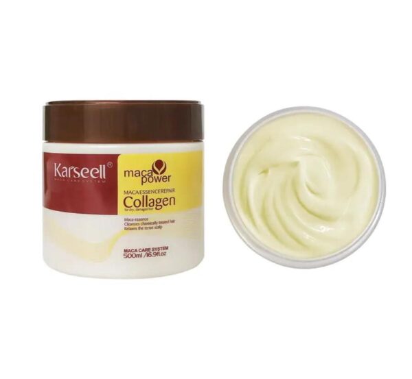karseell hair mask essence for dry damaged hair, 500ml - Image 6