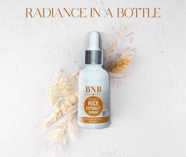 2 in 1 whitening face serum deal ,niacinamide serum + rice extract serum - Image 2