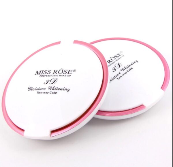 miss rose 3d contour moisture whitening two-way pressed powder cake (16g) - Image 4
