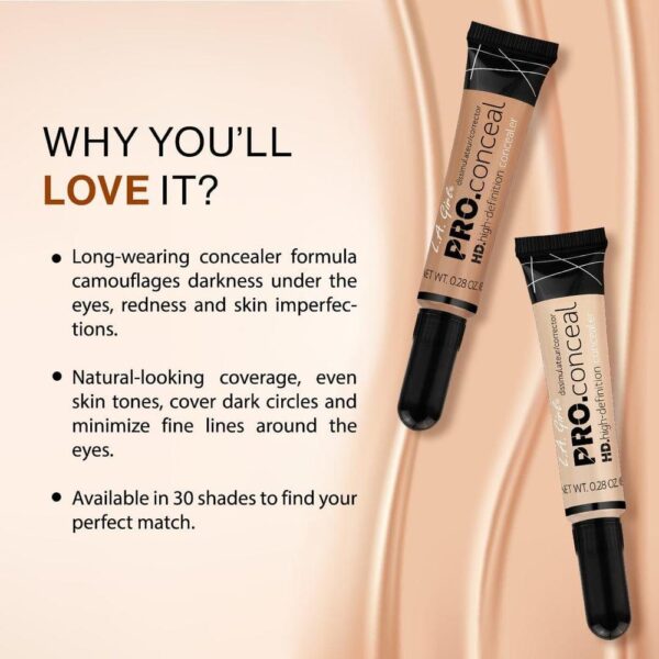 (pack of 3) hd pro high coverage concealer - Image 2