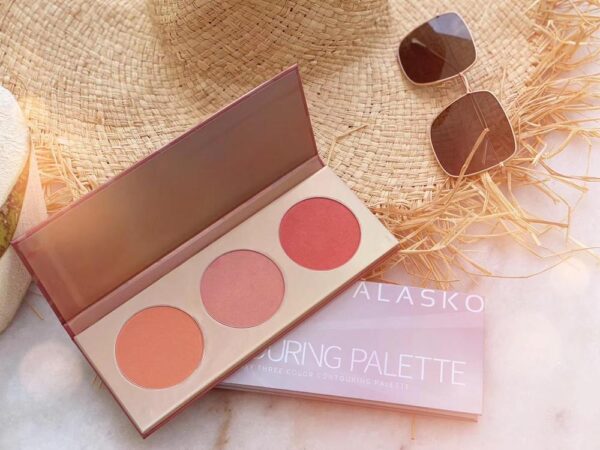 green alasko quicksand rouge blush palette - (imported) - Image 2