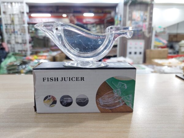 manual fish juicer - portable clear fruit juicer | fish lemon slice extractor squeezer kitchen accessories - Image 2