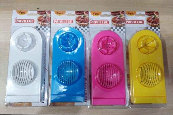 multifunctional egg slicer cutter tool (random color) - Image 2