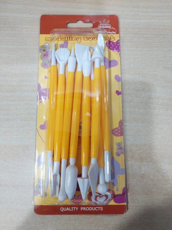 fondant plunger cutter 8pcs cake decorating modelling tools (random color) - Image 8