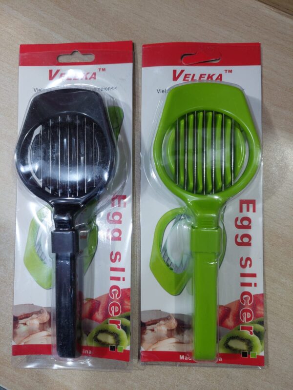 handheld egg slicer fruit cutter multifunction kitchen accessories (random color) - Image 10