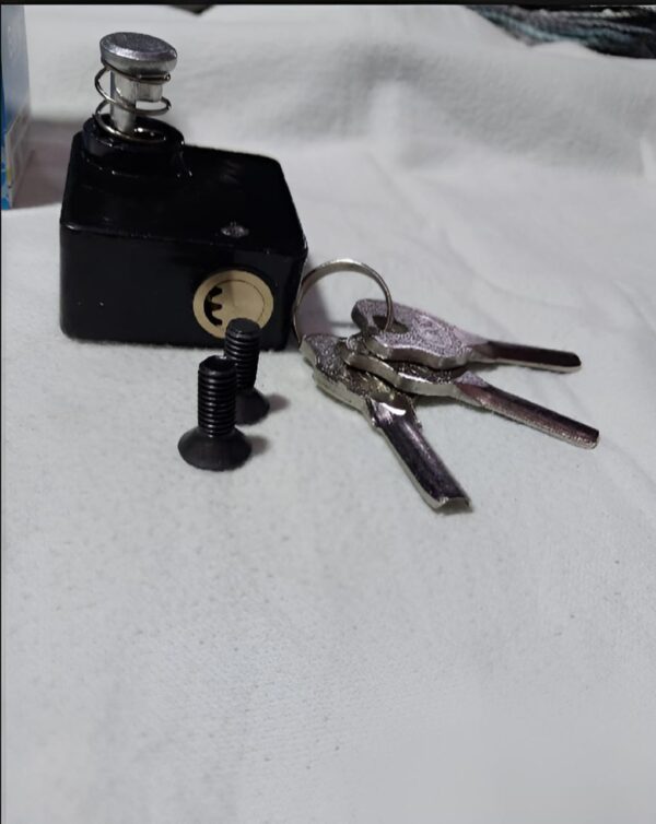 bike push handle lock safety bike with l key - Image 6