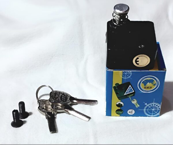bike push handle lock safety bike with l key - Image 5