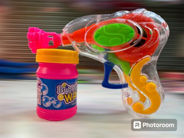 bubble gun with bubble liquid for kids - Image 4