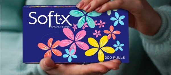 softex facial tissue box - 50 pulls per box - Image 4