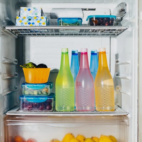 pack of 4 plastic jumbo water bottles (random color) 1.2 ltr each - Image 5